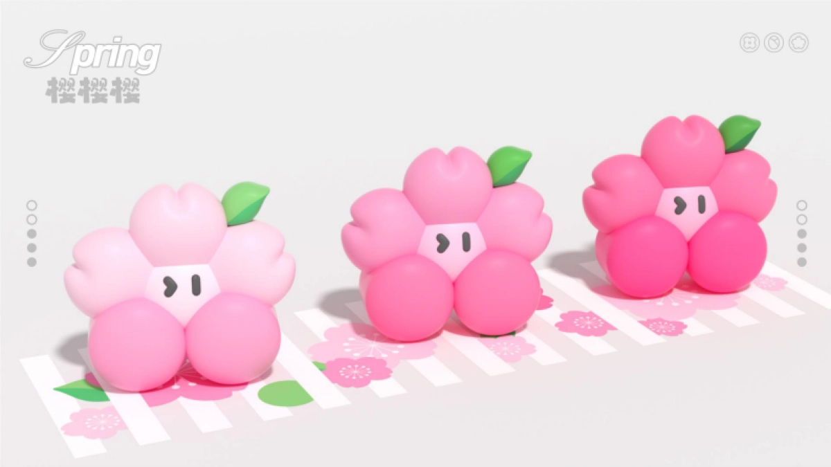 2025春季Spring樱樱樱春季美陈包装设计案_第5页