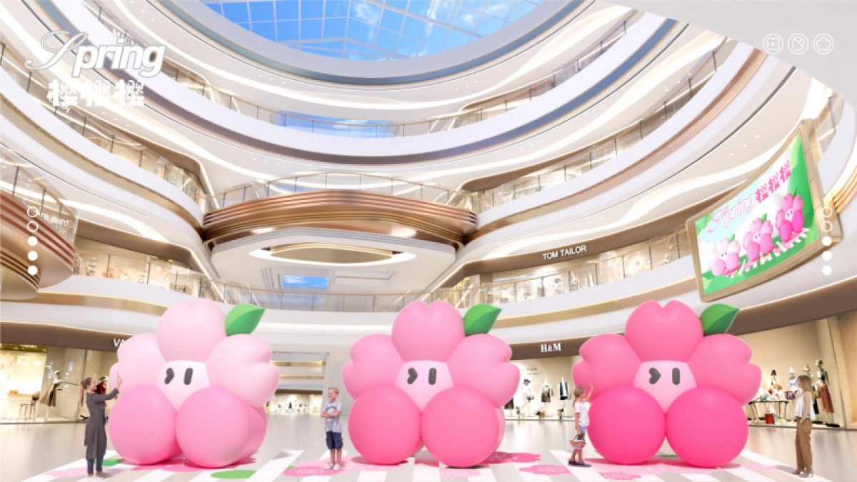 2025春季Spring樱樱樱春季美陈包装设计案_第7页