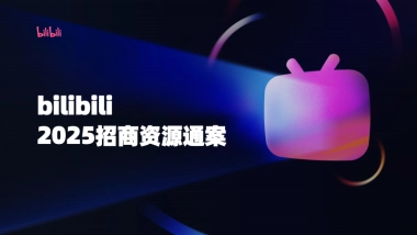 bilibili 2025招商资源通案