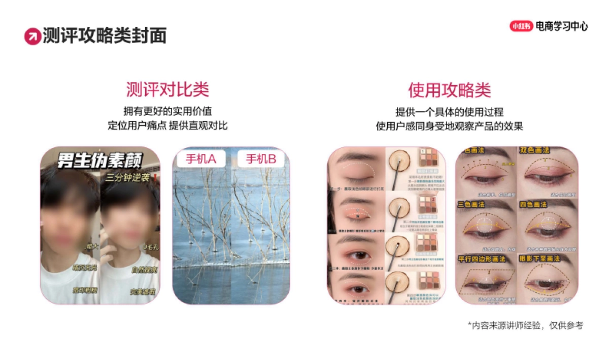 小红书小眼睛太少怎么办？新手必学的笔记创作思路（上）_第8页