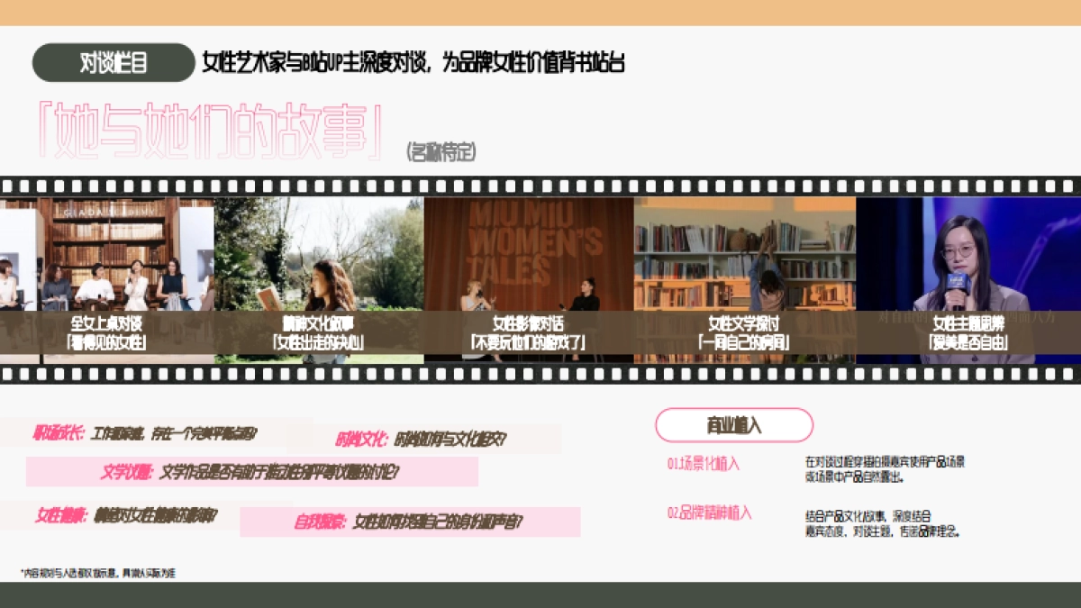 B站时尚区38节 「她们的流金时代」招商方案_第9页