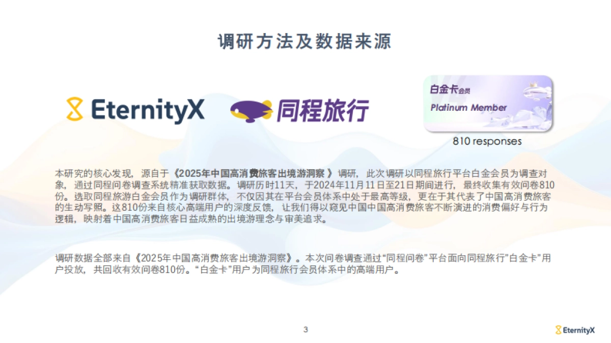 2025年中国高消费旅客出境游洞察报告_第3页