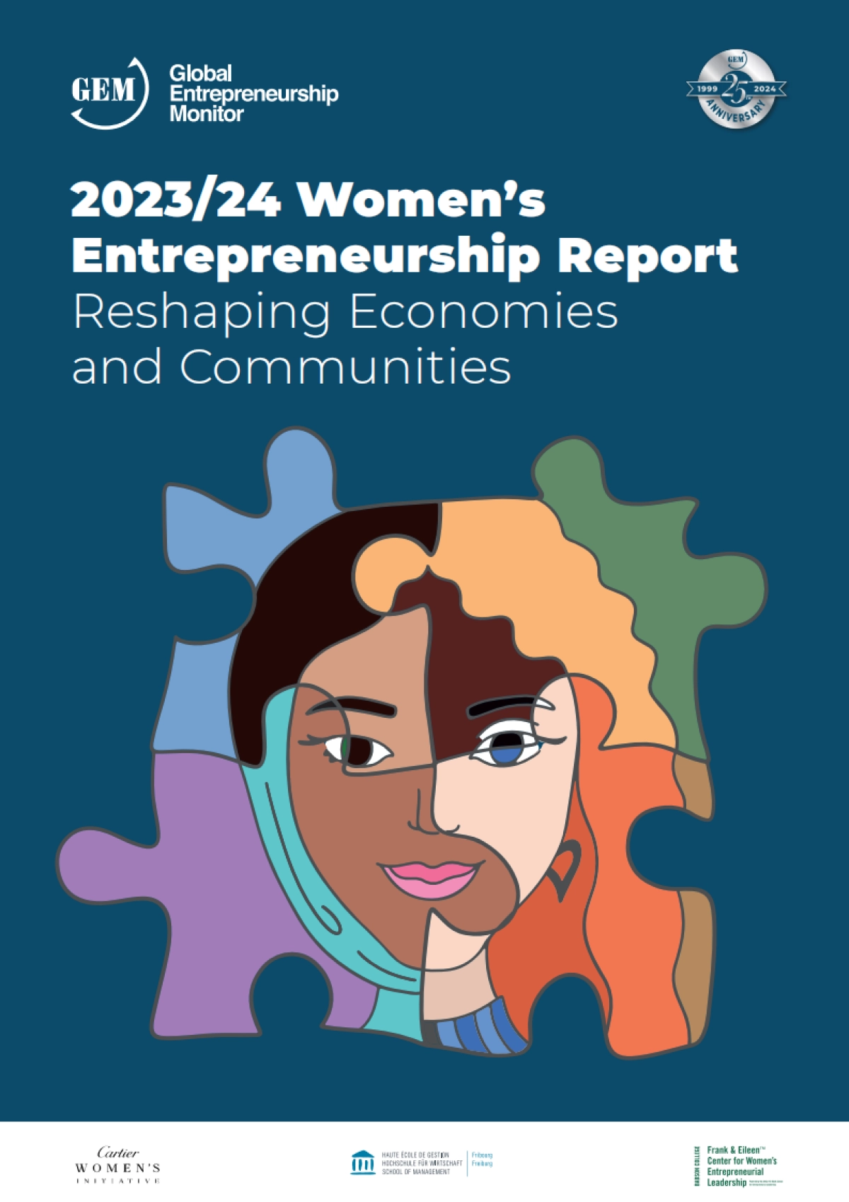 2023-2024年全球女性创业观察报告:重塑经济与社区_第1页