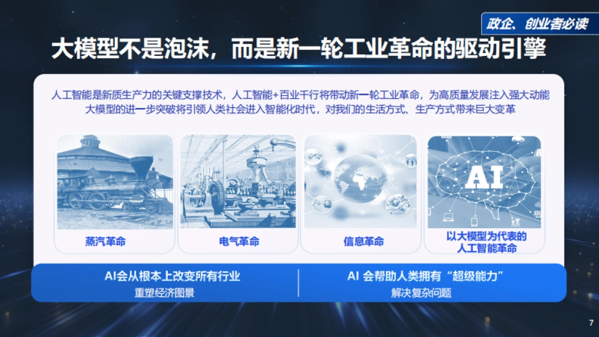 周鸿祎：DeepSeek给我们带来的创业机会_第7页