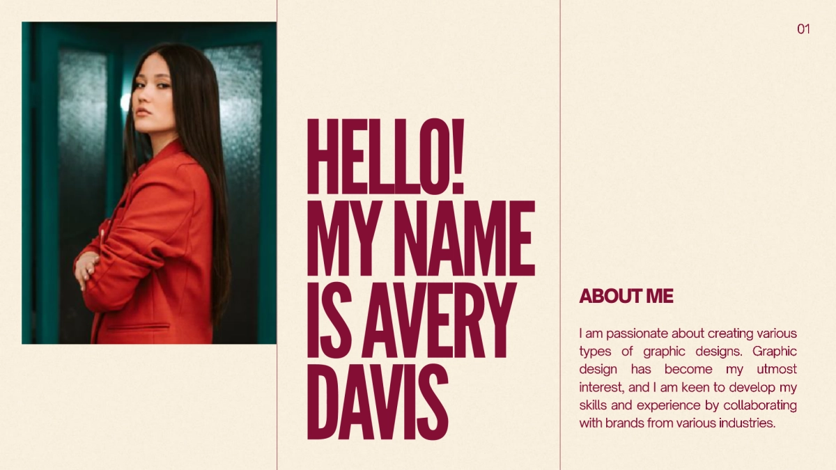 PPT模板（红色 时尚）_第3页