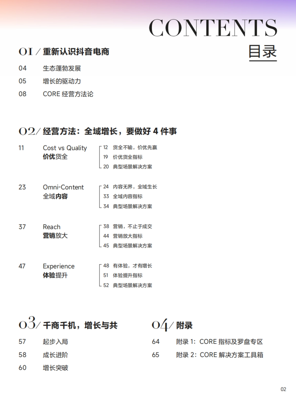 2024抖音电商CORE经营方法论手册_第3页