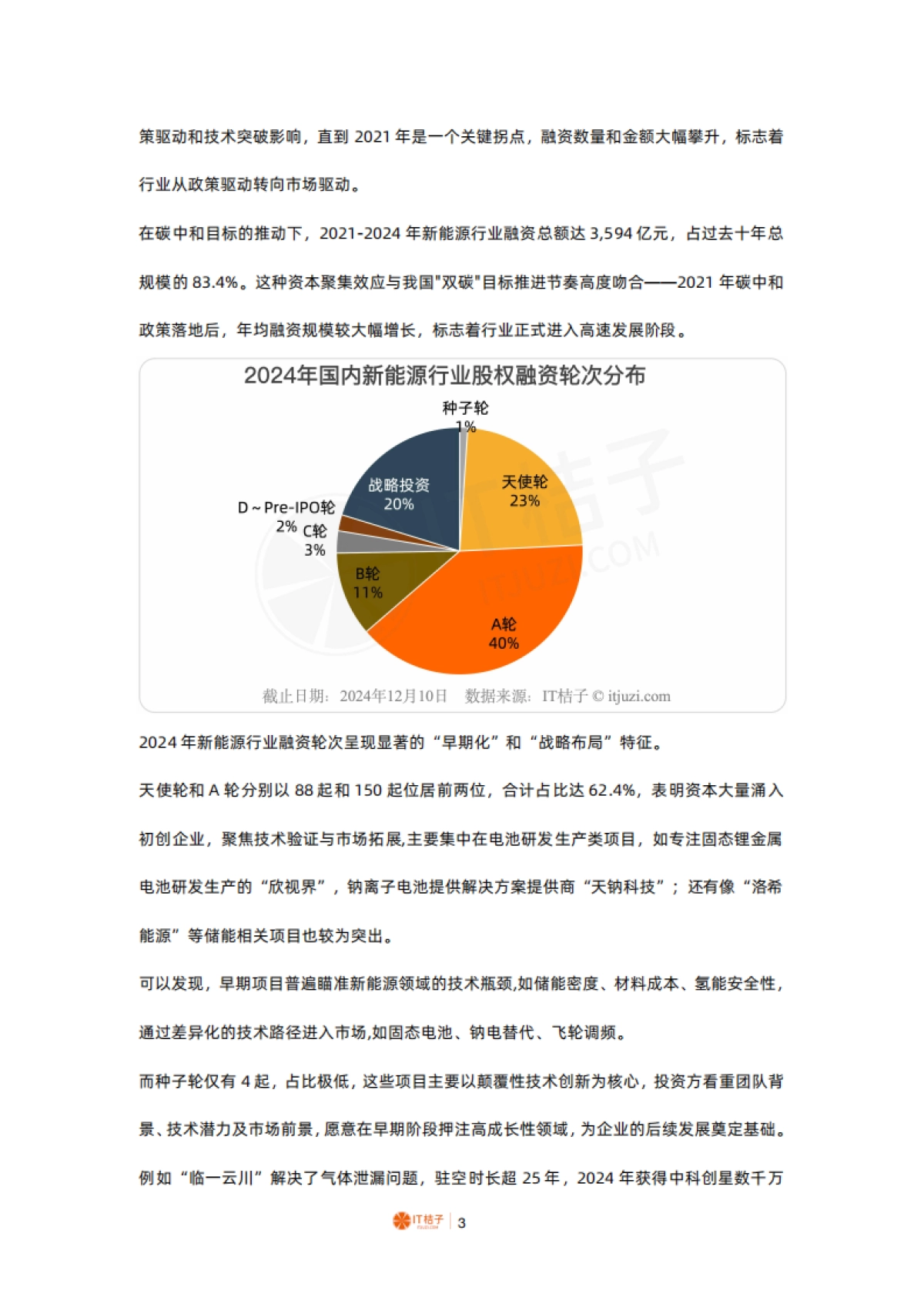 2024年中国新能源行业投融资分析报告_第3页
