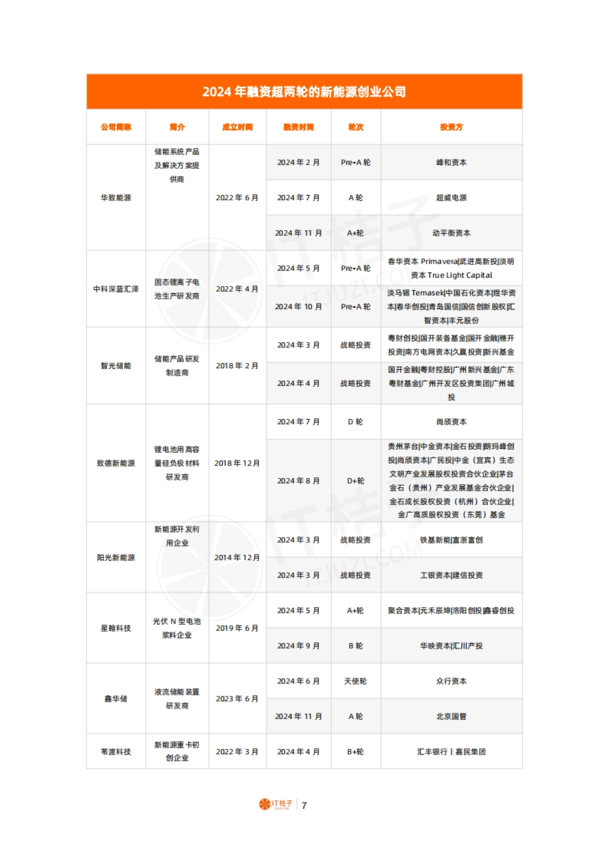 2024年中国新能源行业投融资分析报告_第7页