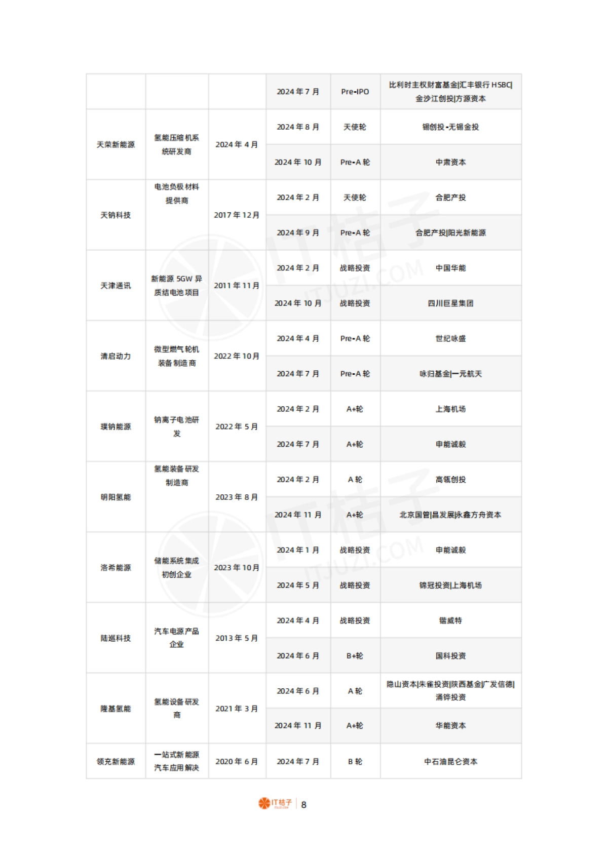 2024年中国新能源行业投融资分析报告_第8页
