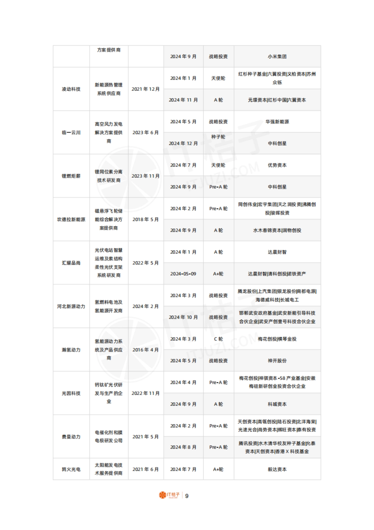 2024年中国新能源行业投融资分析报告_第9页