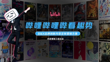 哔哩哔哩哔看趣势创定合作招商方案