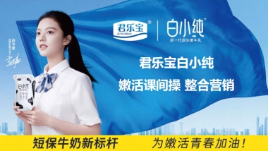 君乐宝白小纯整合营销