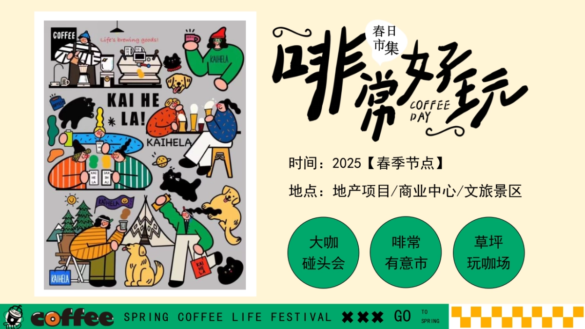 商场地产景区春日咖啡生活节「啡常好玩主题」活动策划方案_第7页