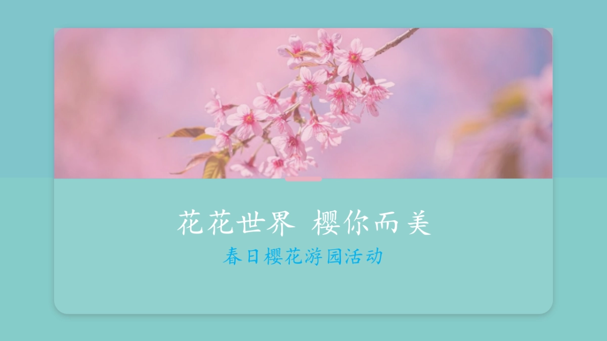 春日樱花节「花花世界 樱你而美主题」活动策划方案_第7页