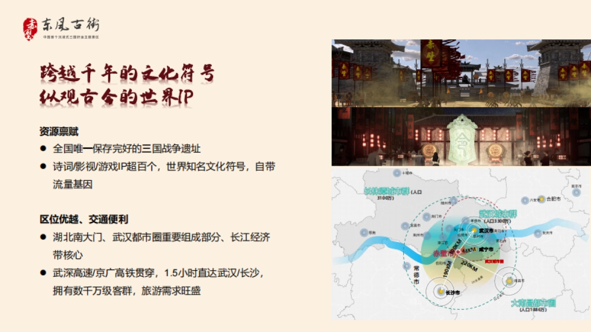 赤壁东风街中国首个沉浸式三国好运主题景区商业街项目前策规划及招商案_第3页