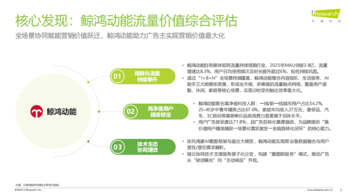 2025年鸿蒙生态全场景流量分析报告-艾瑞咨询_第3页