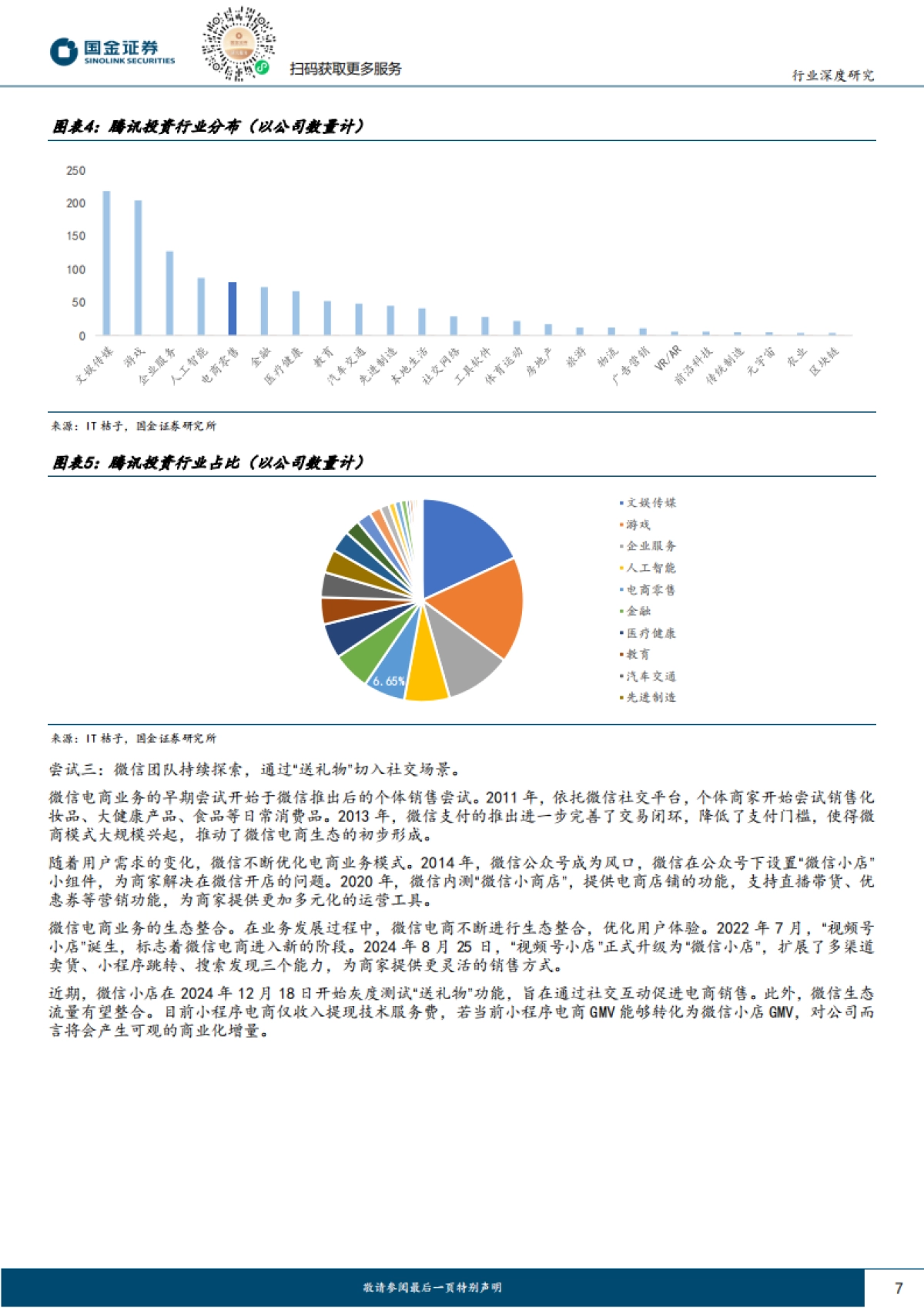 零售行业渠道变革系列二：从微信小店看电商变革路径与分析-国金证券_第7页