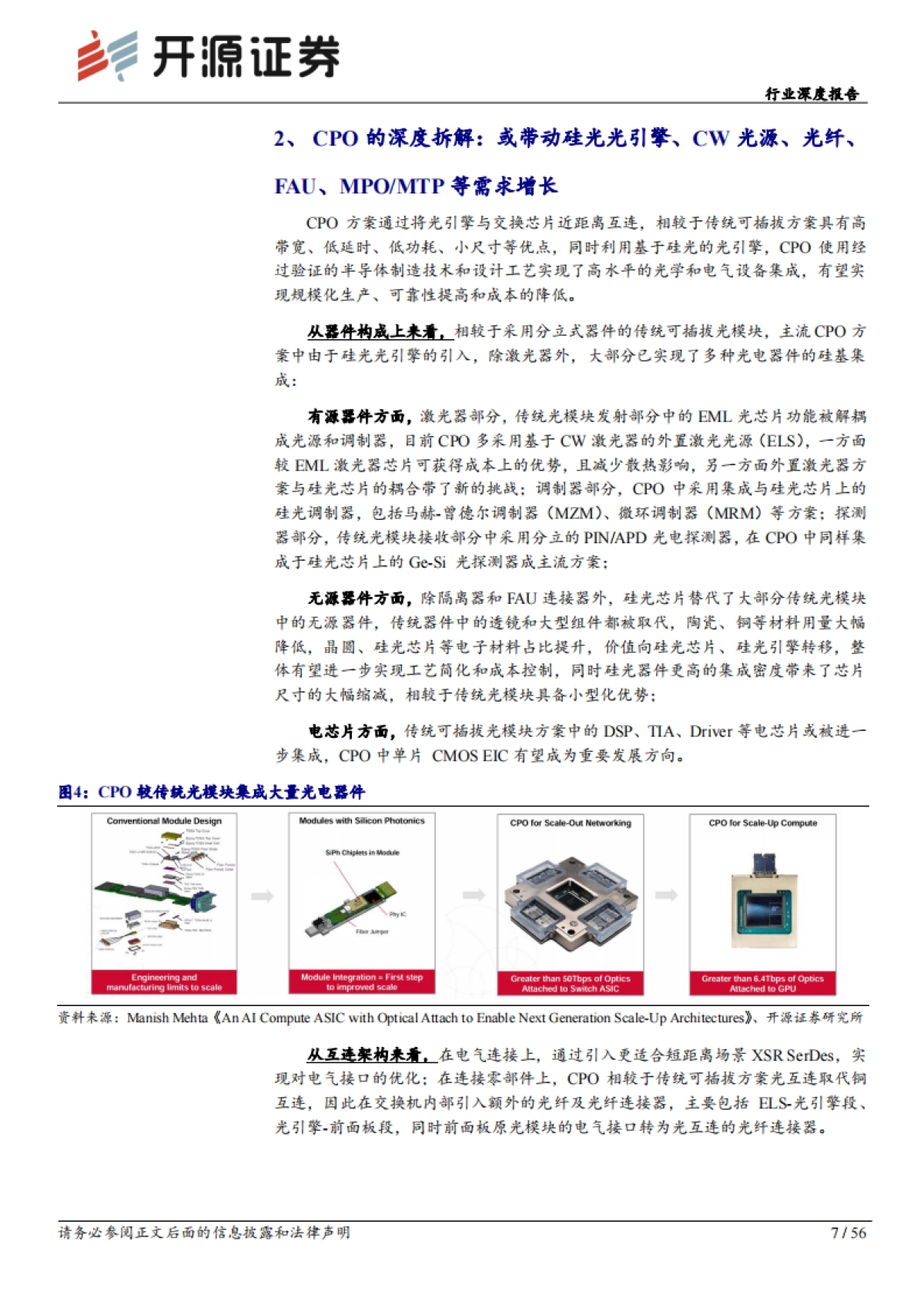 通信行业深度报告：深度拆解CPO：AI智算中心光互联演进方向之一-开源证券_第7页