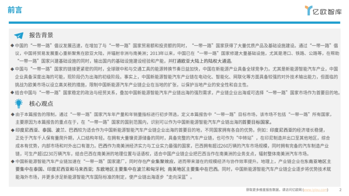 2025年新能源汽车出海市场目标“一带一路”_第2页