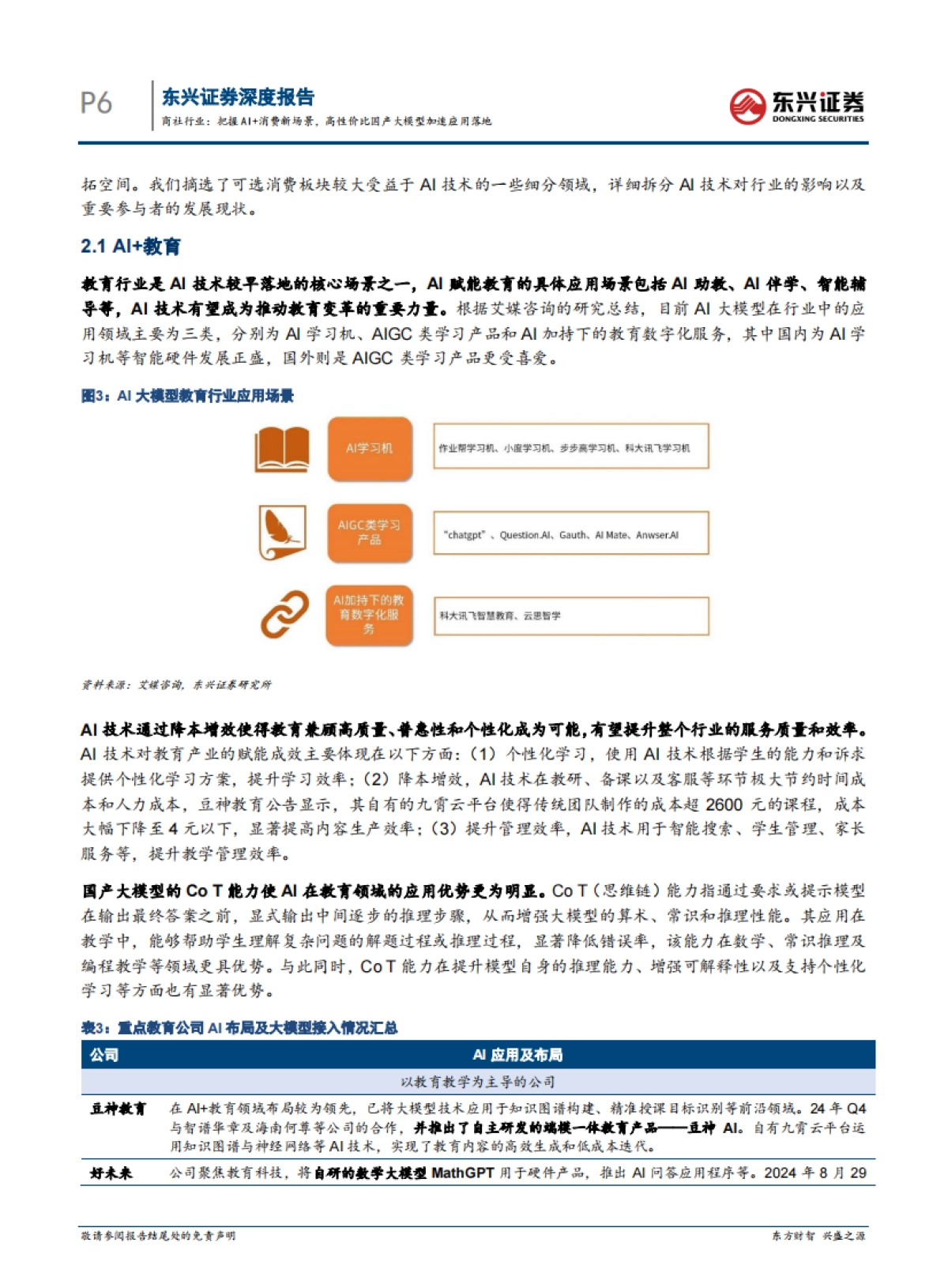 把握AI消费新场景，高性价比国产大模型加速应用落地_第6页