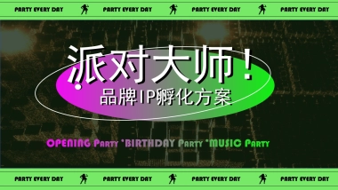 派对大师IP孵化方案