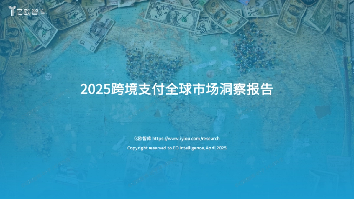 2025跨境支付全球市场洞察报告 _第1页