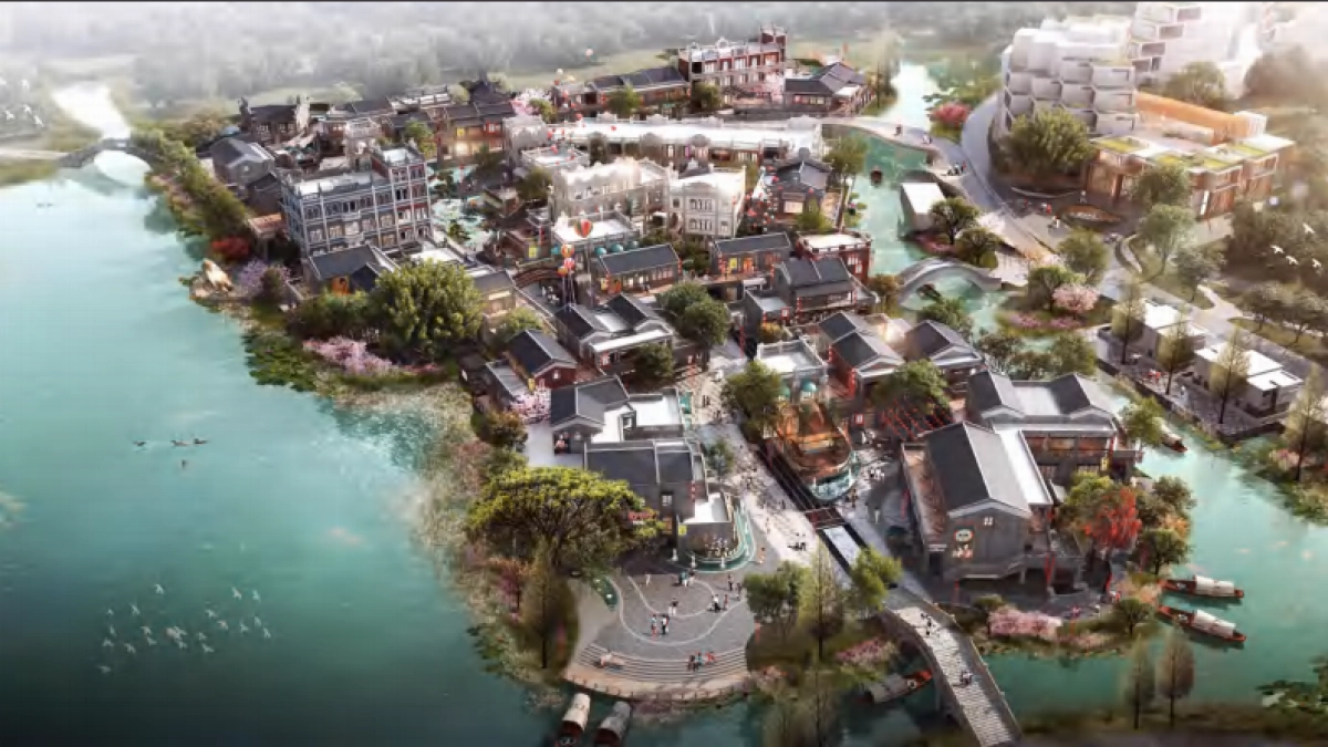 岭南水乡市井生活滨水商业街景观规划设计方案_第2页