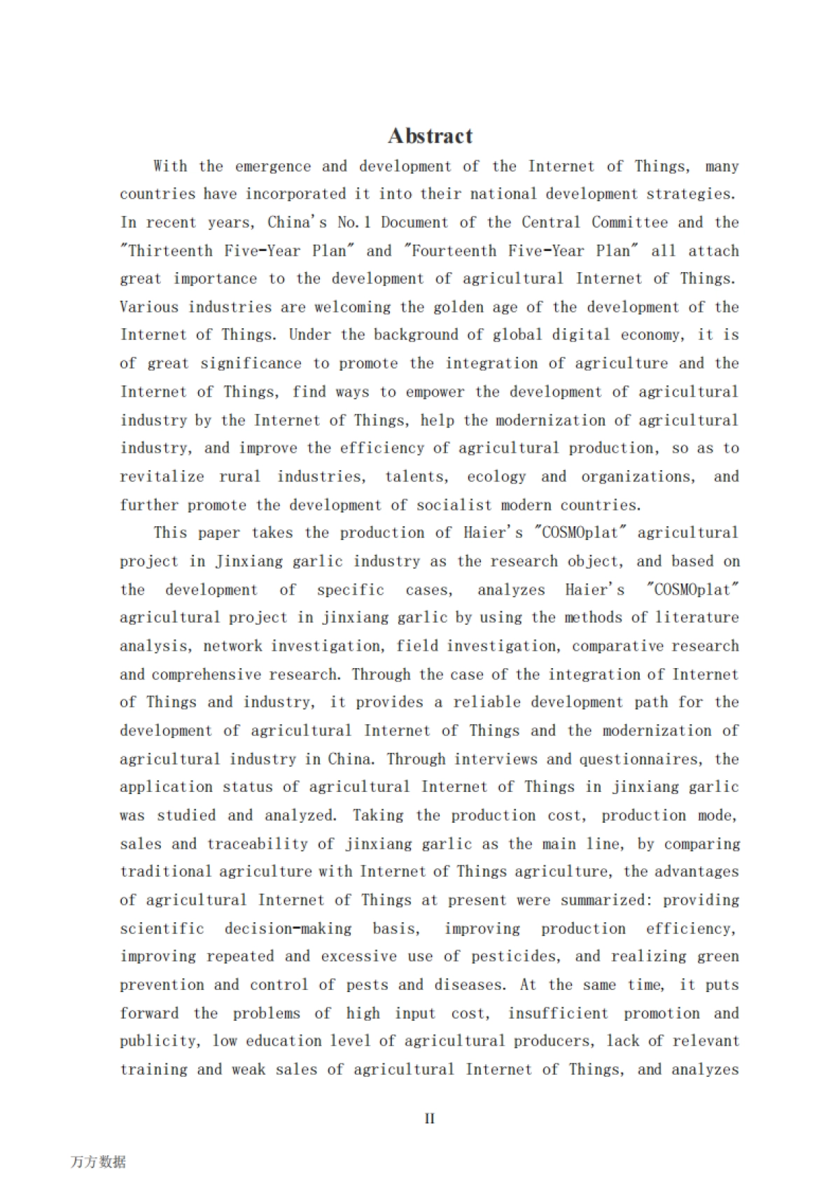 农业物联网应用与发展研究--以海尔“COSMOplat”农业项目为例_第4页
