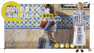 2025年春夏女装半裙白皮书（多平台）-知衣科技