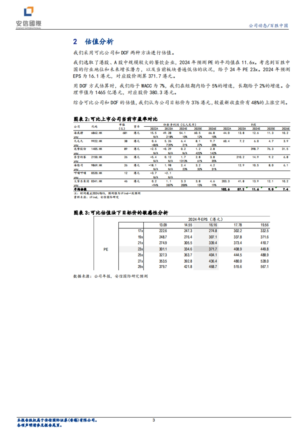 百胜中国（09987）：坚忍不拔，再创佳绩_第3页