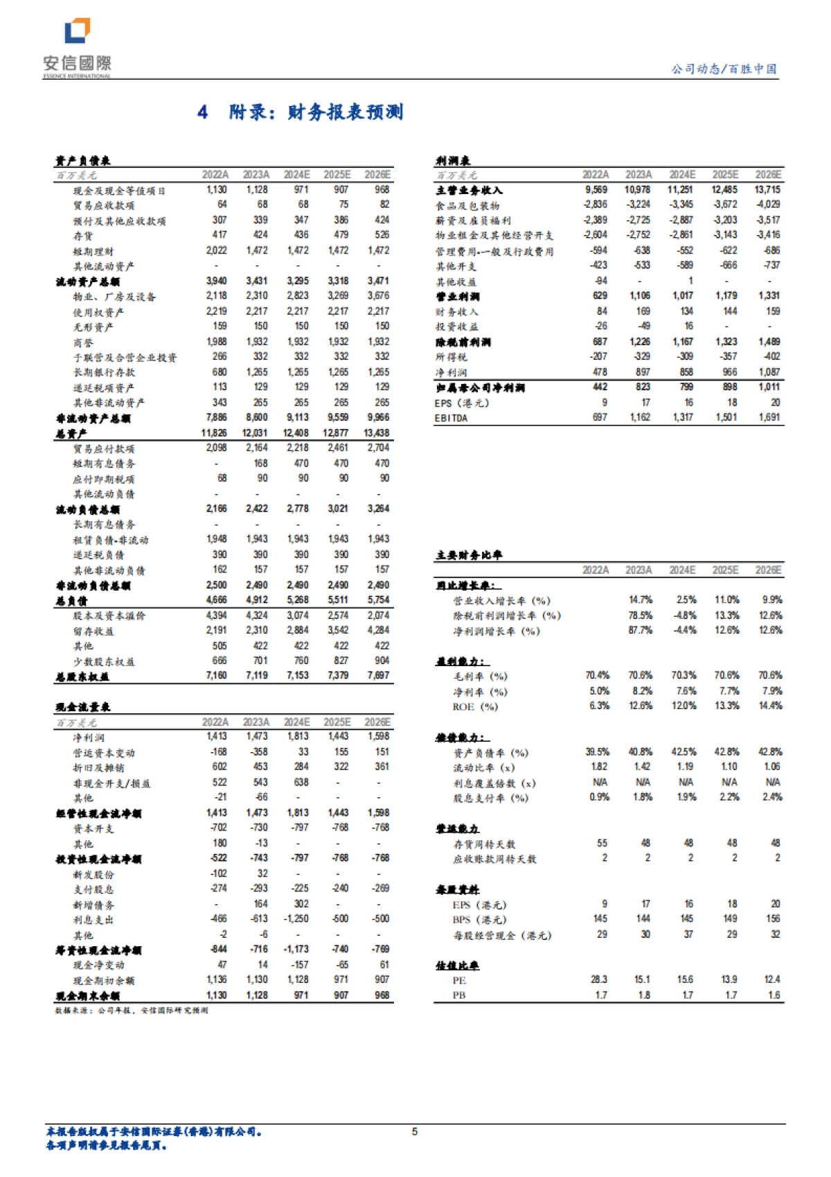 百胜中国（09987）：坚忍不拔，再创佳绩_第5页