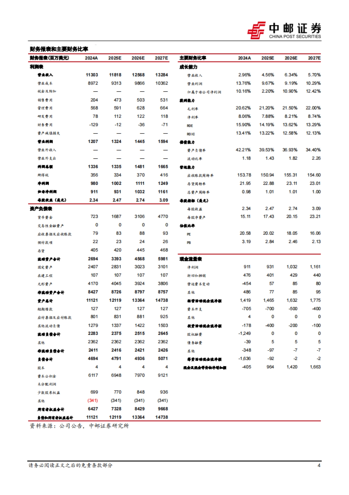 百胜中国（09987）：经营稳健，效率提升，韧性十足_第4页