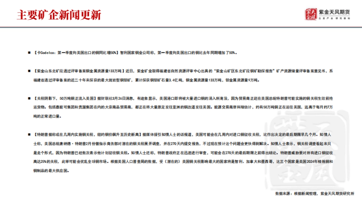 铜周报：关税的预期差_第5页