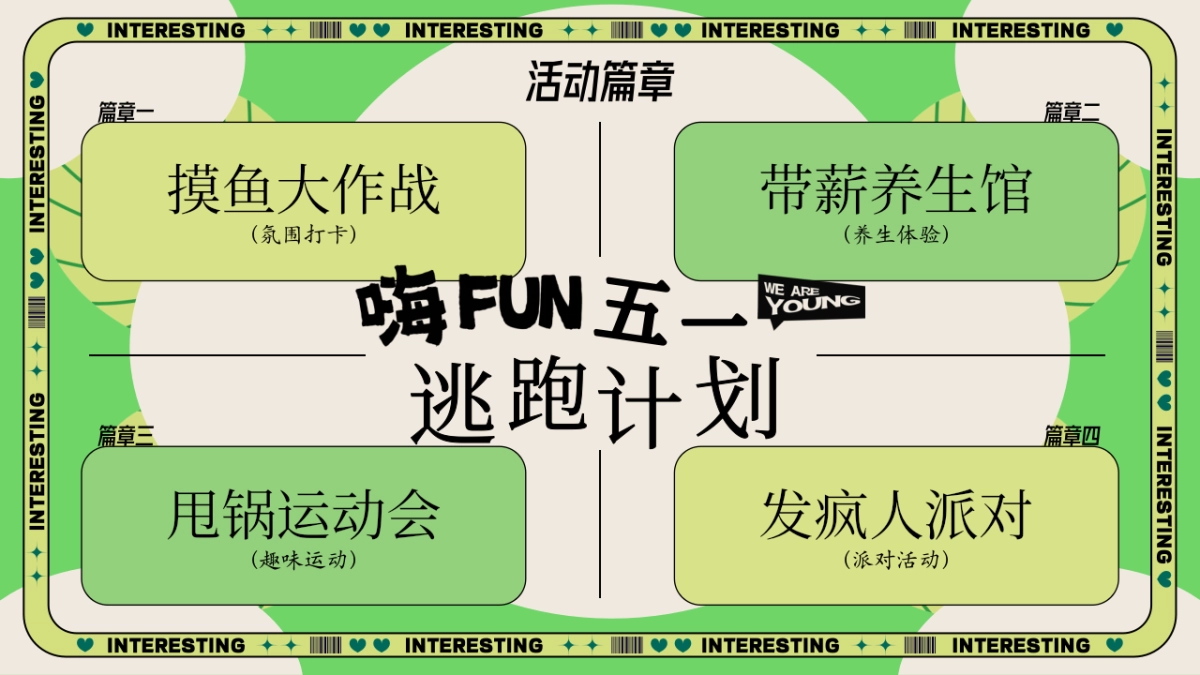 2025商业购物中心五一系列「嗨FUN五一逃跑计划主题」活动策划方案_第9页