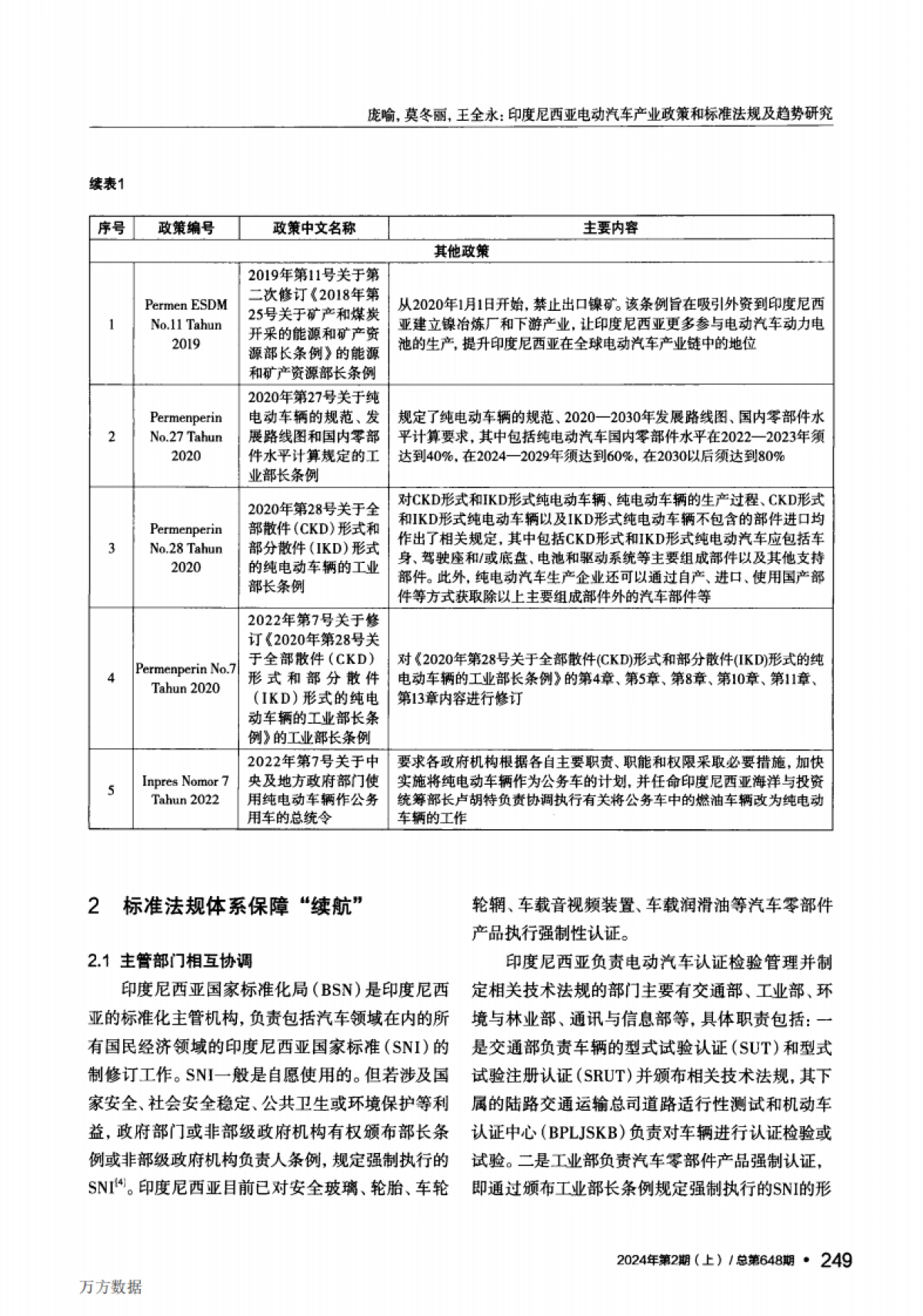 印度尼西亚电动汽车产业政策和标准法规及趋势研究_第4页