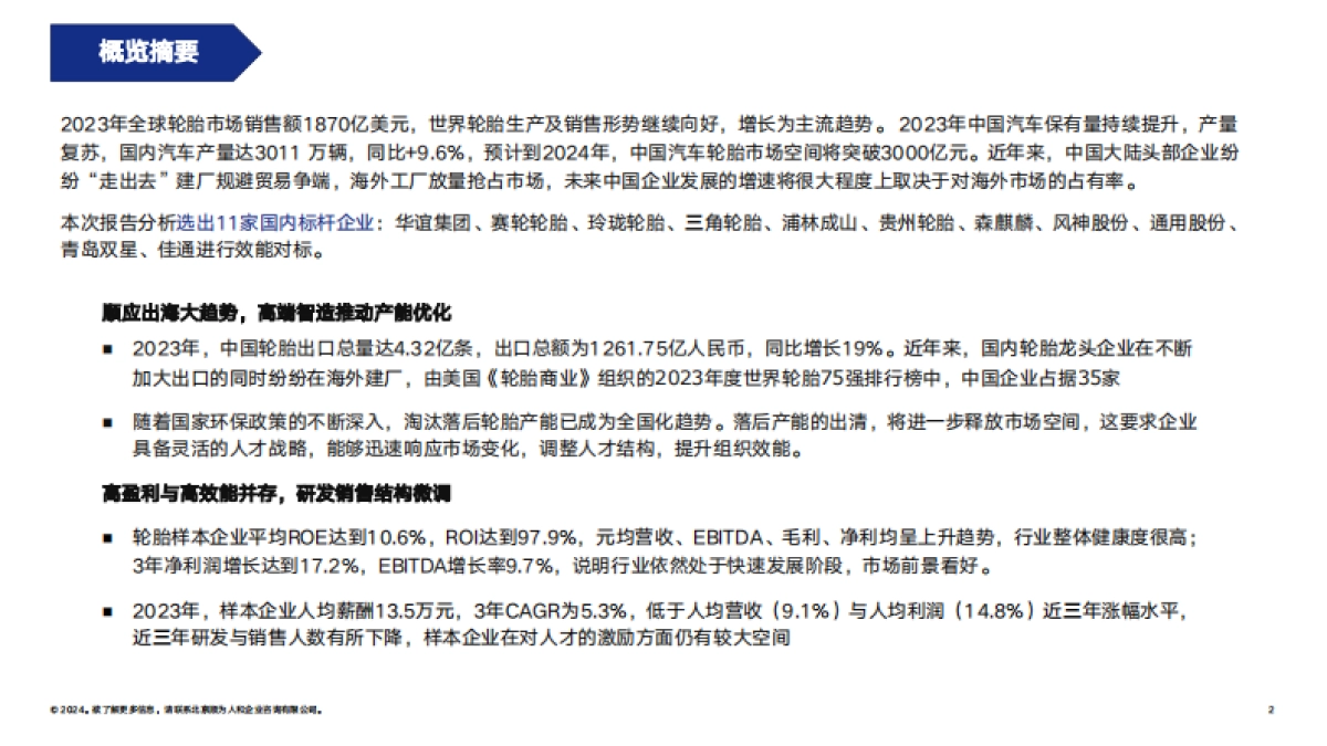2024轮胎行业组织效能报告-顺为咨询_第2页