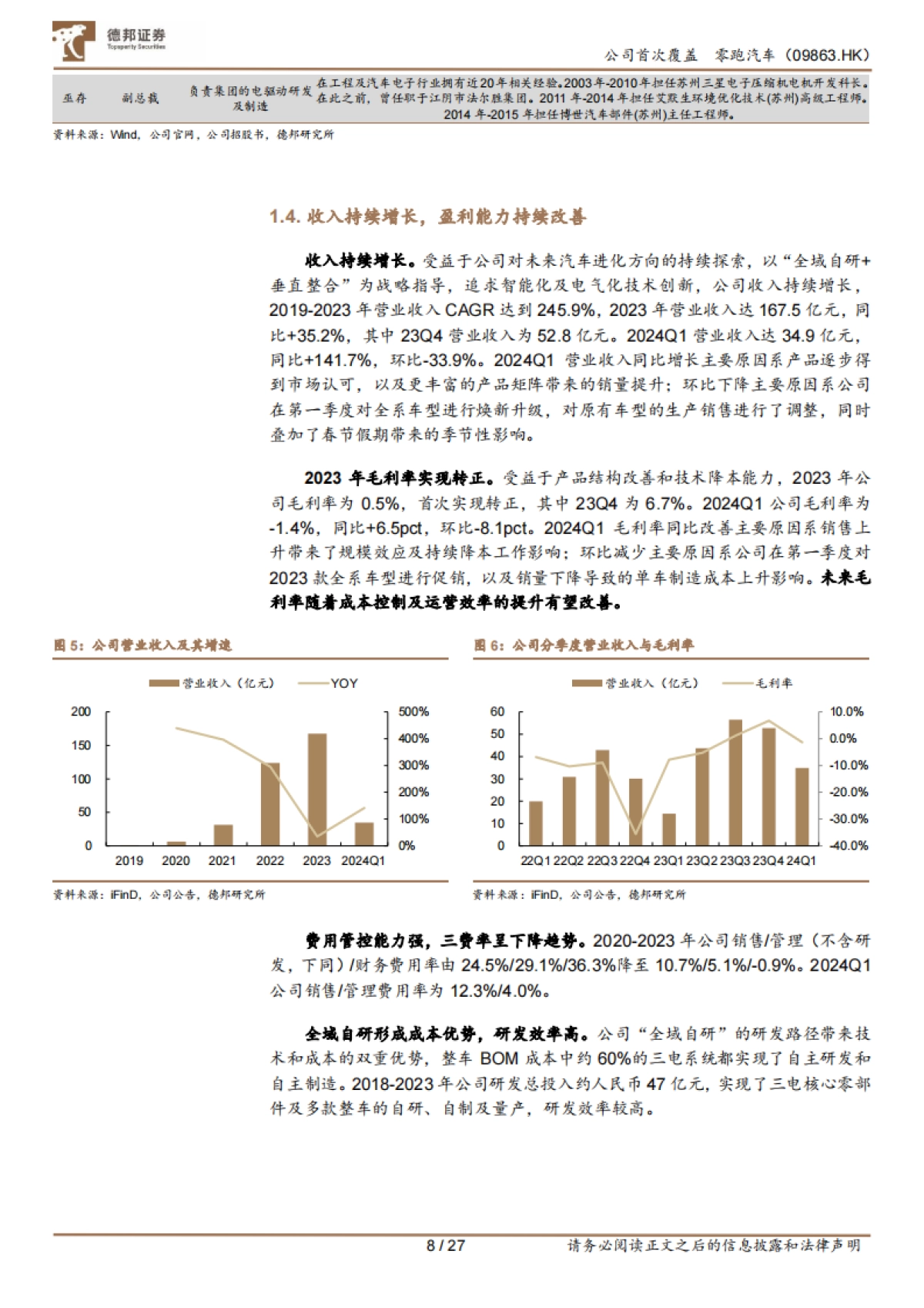 德邦证券-零跑汽车-9863.HK-全域自研构筑高性价比，加速出海有望持续贡献增量_第8页