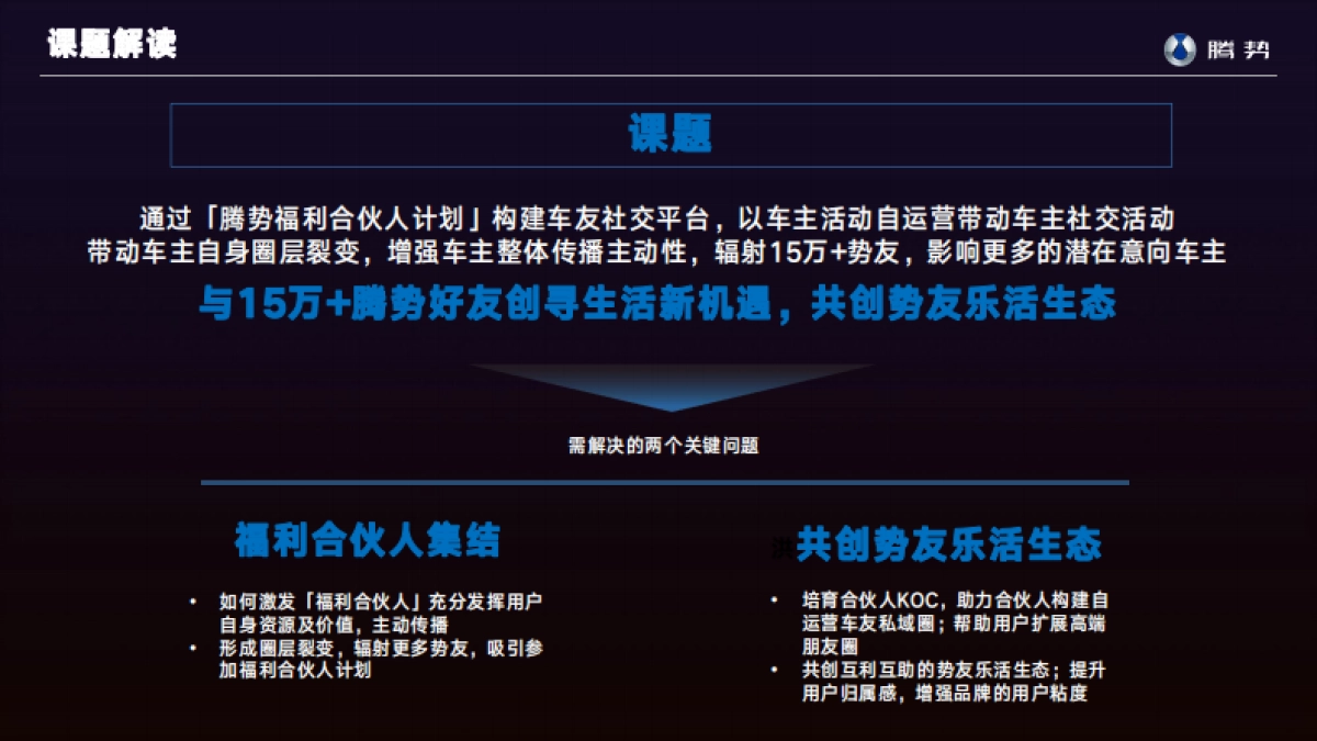 汽车品牌车友会福利合伙人运营规划【汽车】【车友会运营】【用户运营】_第2页