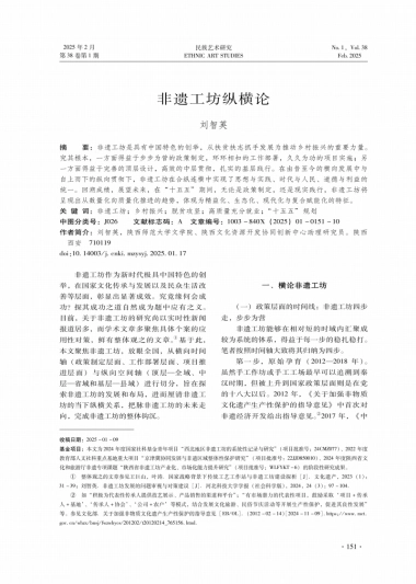 非遗工坊纵横论