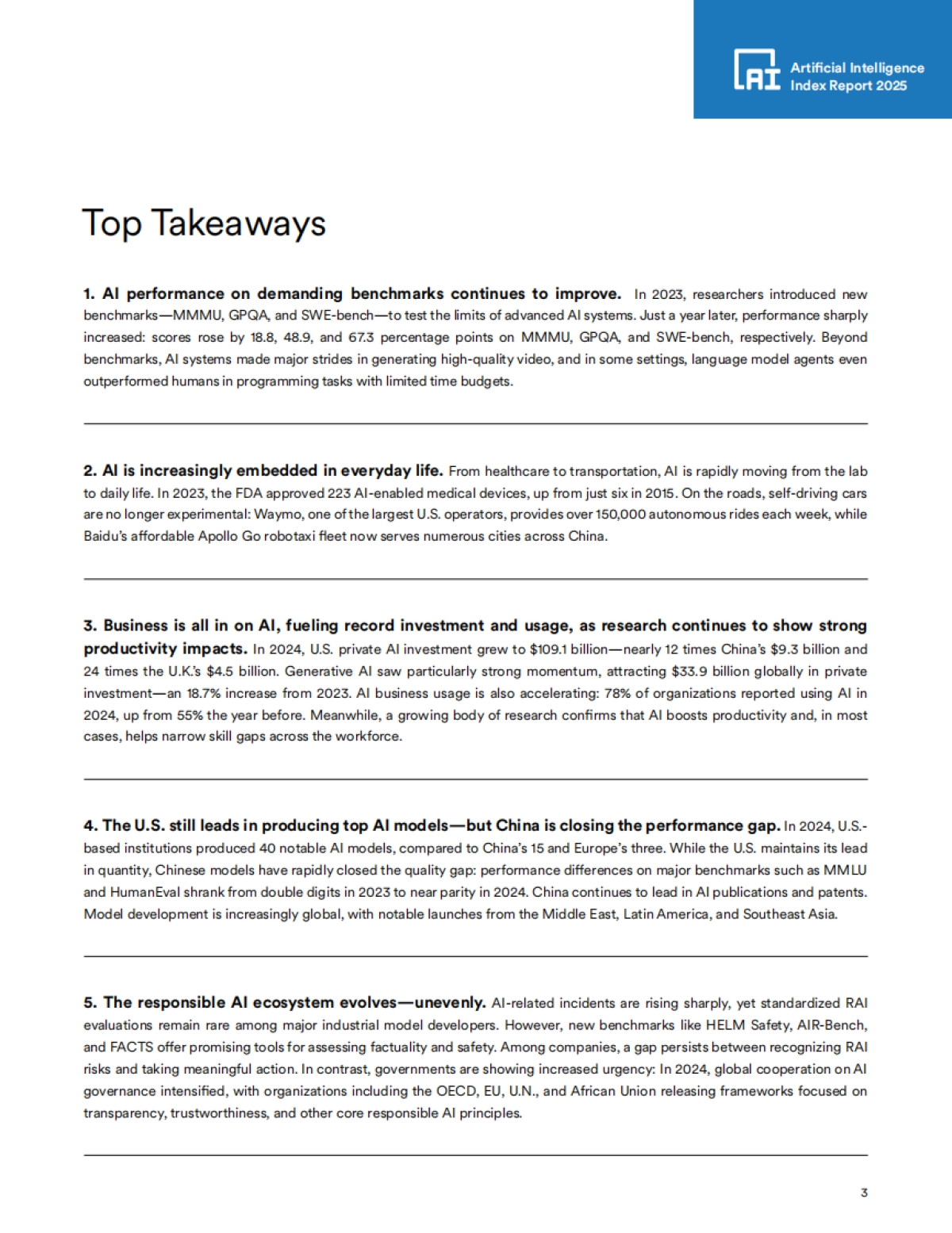 2025年人工智能AI指数报告_第4页
