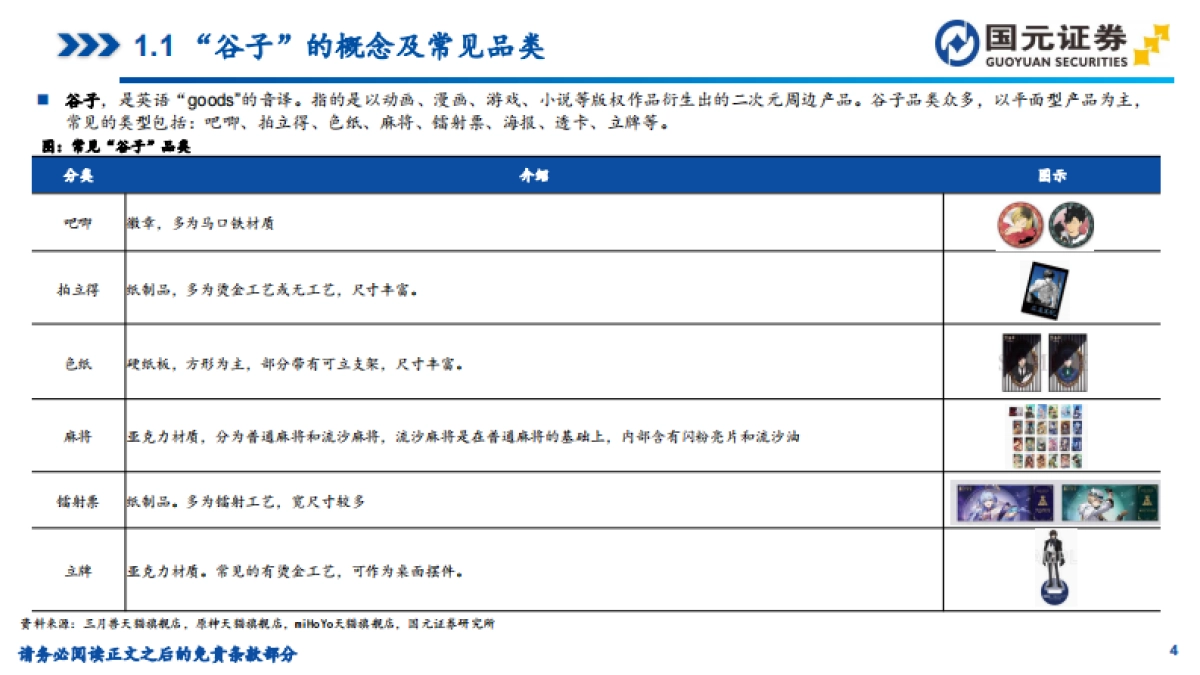 IP衍生品行业研究之谷子经济：IP供给与精神消费共振，谷子经济崛起-国元证券_第4页