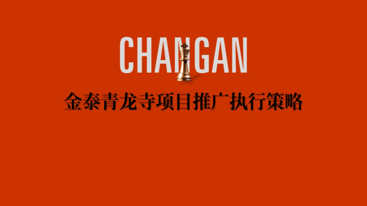 2023金泰青龙寺高端豪宅地产项目年度推广策略方案-_第1页