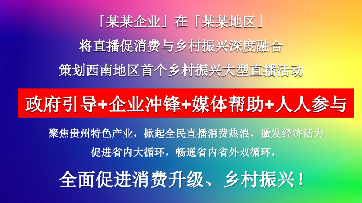 2024贵州乡村振兴直播电商节策划书_第4页