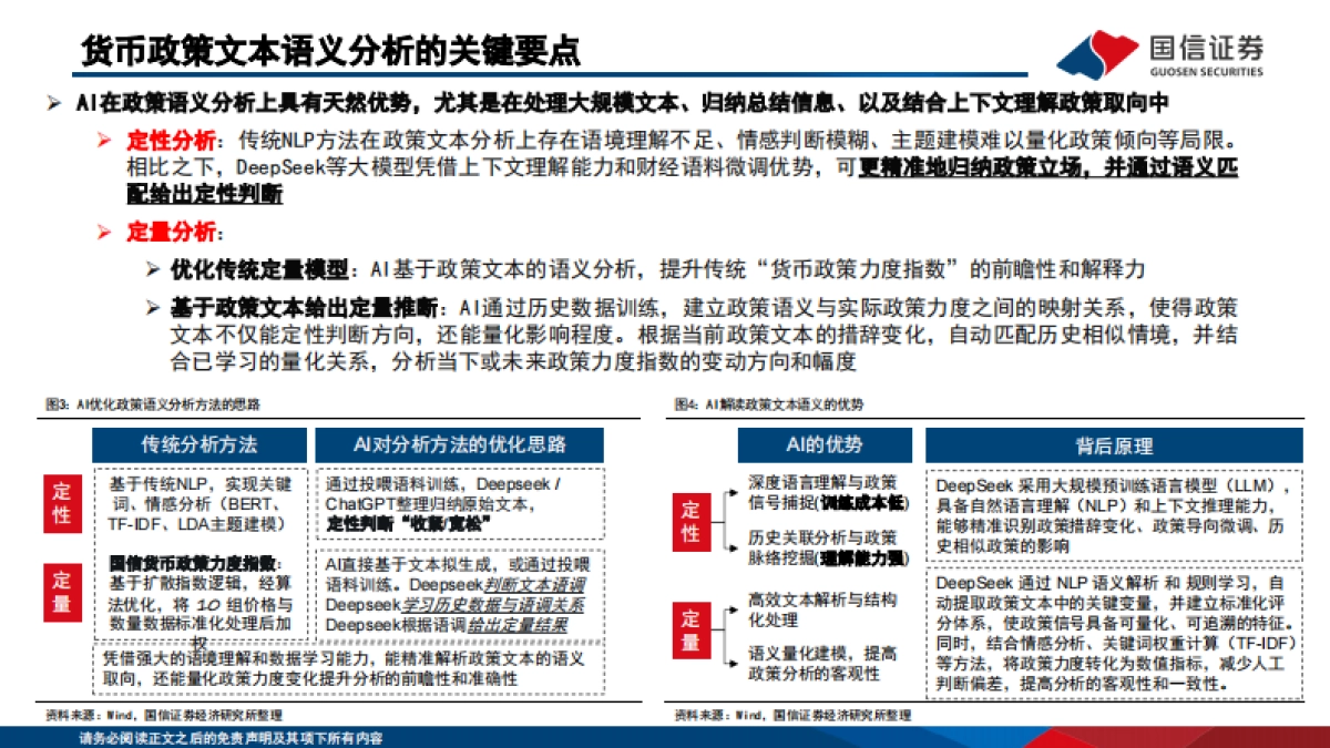 AI赋能资产配置：乘风DeepSeek理解货币政策取向-国信证券_第4页