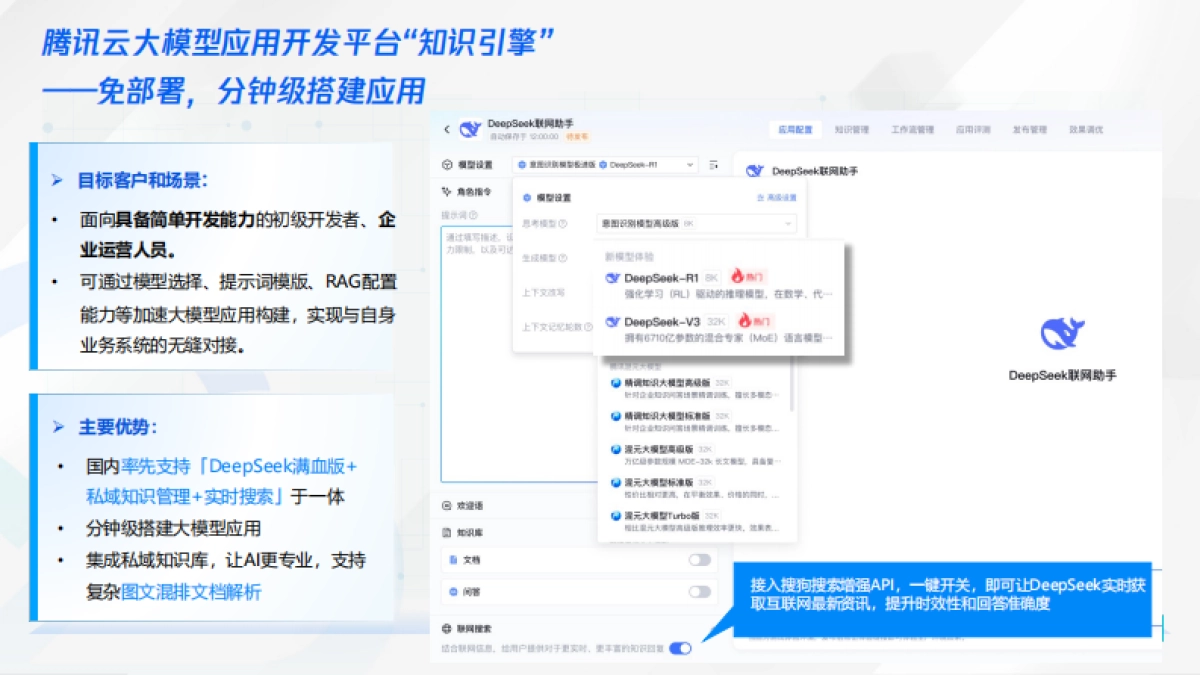 云大模型知识引擎「快易省」搭建DeepSeek企业级应用_第5页