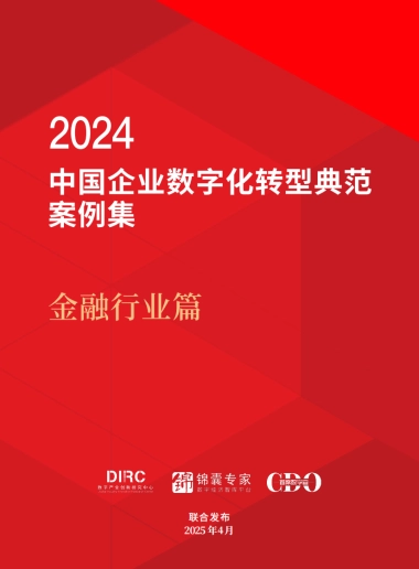2024年中国企业数字化转型典型案例集（金融行业）-DIIRC