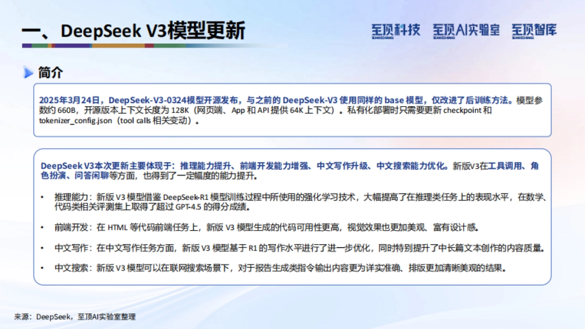 2025年DeepSeek完全实用手册V1.5-技术原理·使用技巧·部署进展-至顶AI实验室_第5页