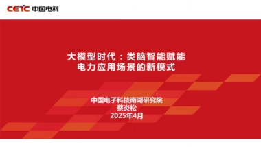 2025年大模型时代：类脑智能赋能电力应用场景的新模式报告-中国电科