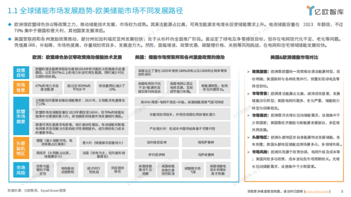 2025中国储能行业全球化市场布局与高价值商业模式研究-亿欧智库_第5页