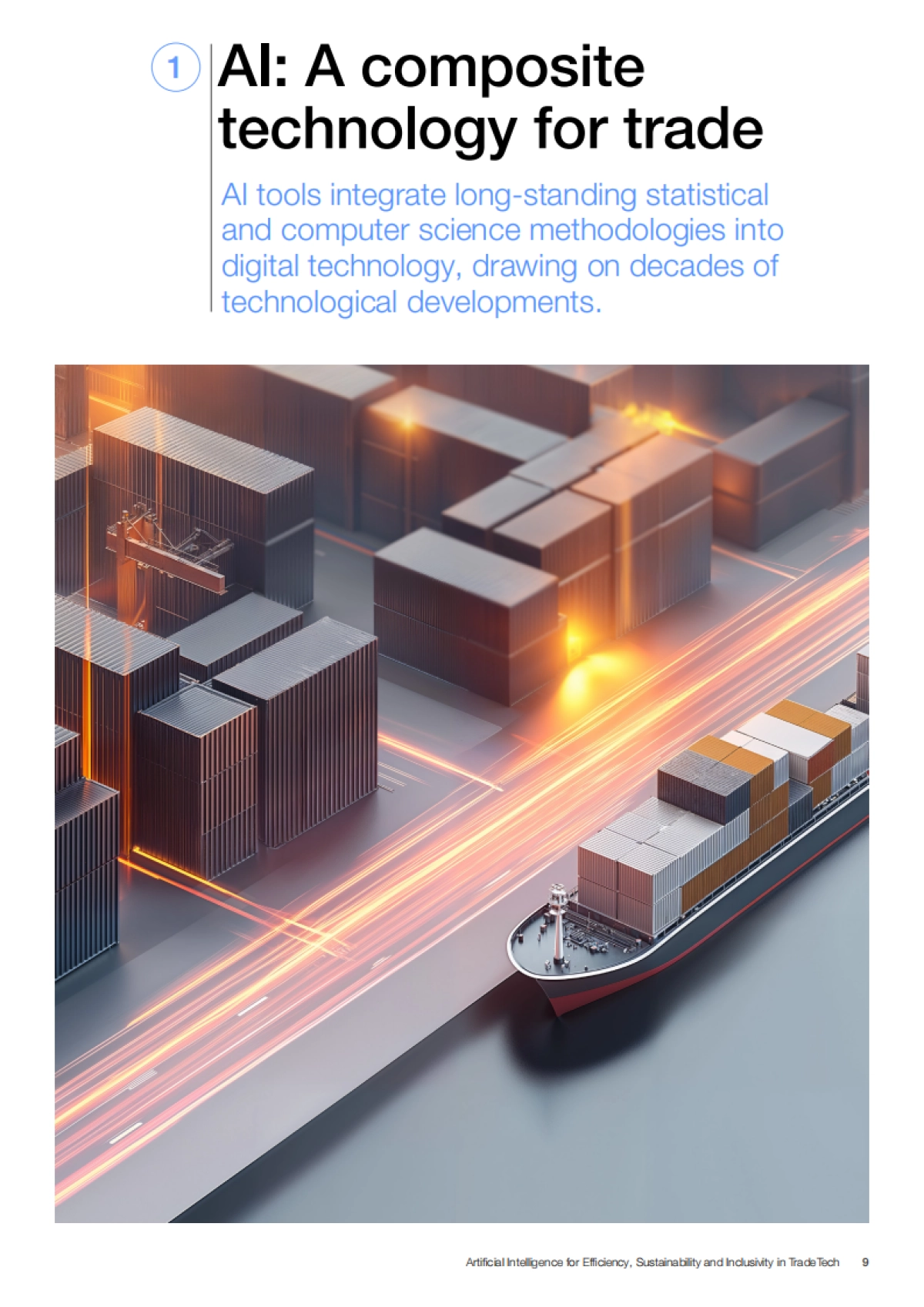 AI促进贸易科技的效率、可持续性和包容性_第9页